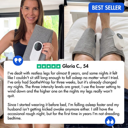 SootheWrap™ - RLS Relief Massager