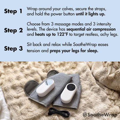 SootheWrap™ - RLS Relief Massager